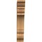 Ekena Millwork Olympic Traditional Smooth Bracket, Western Red Cedar, 3 1/2"W x 16"D x 20"H BKT04X16X20OLY01SWR - alternate 2